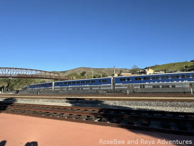 Amtrak Train at the San Luis Obispo Station