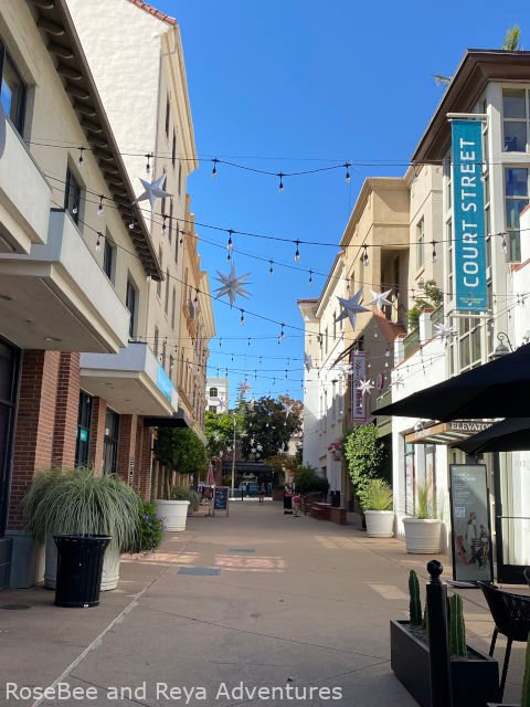 Court Street mall in San Luis Obispo