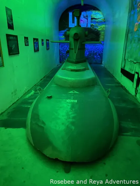 A submarine prop from the TV show Lost.