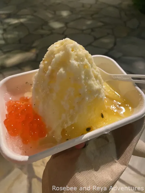A dish of Shave Ice