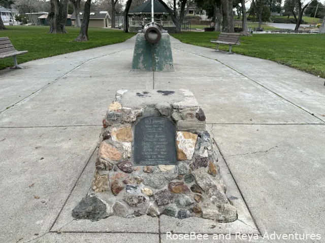 World War 2 Memorial in Templeton Park