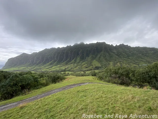 Picture of the famous Jurassic Valley of Kualoa Ranch