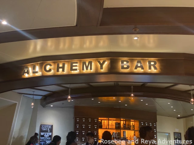 Alchemy Bar on the Carnival Radiance