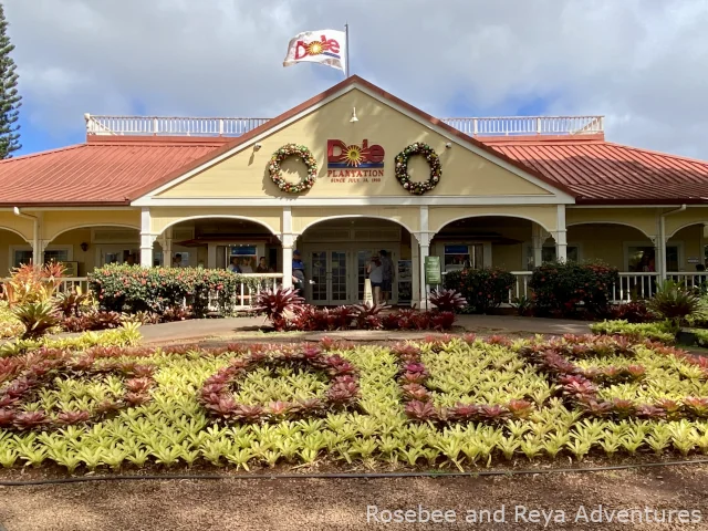 View of the Dole Plantation in Oahu Hawaii