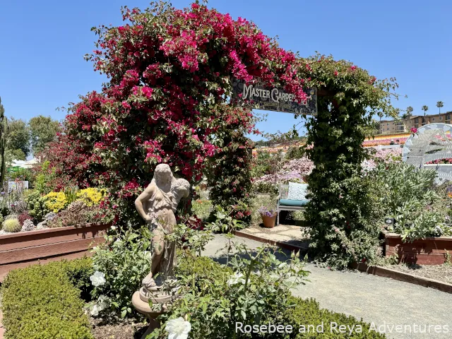 The Master Gardeners Garden at the Flower Fields of Carlsbad
