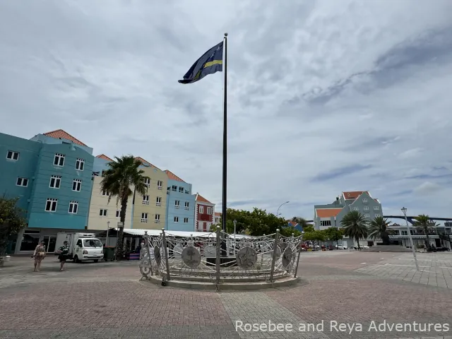 Brionplein plaza in Otrobanda Willemstad Curacao