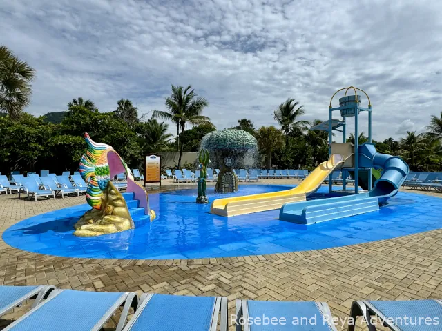 Children's Splash Area at Amber Cove