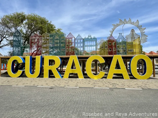 Curacao Letters at Queen Wilhelmina Park