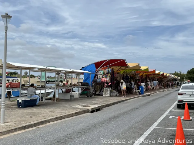 The Floating Market in Punda