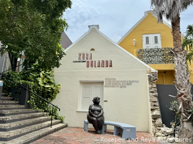 View of the Kura Hulanda Museum in Willemstad Curacao