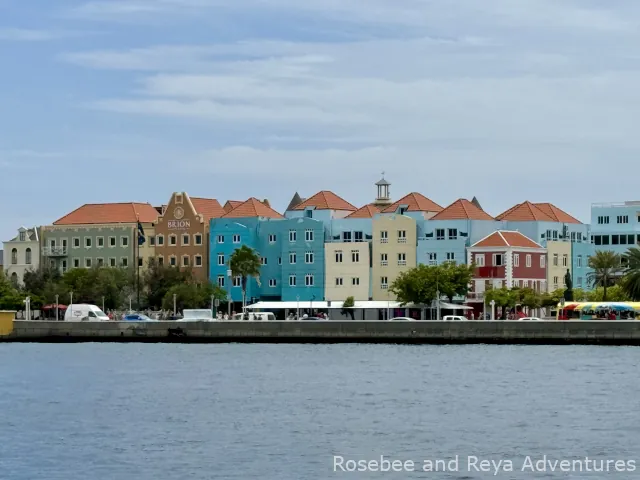 View of Otrobanda in Willemstad Curacao