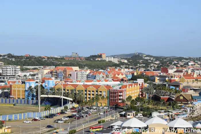View of Willemstad Curacao