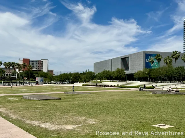 View of Curtis Hixon Waterfront Park