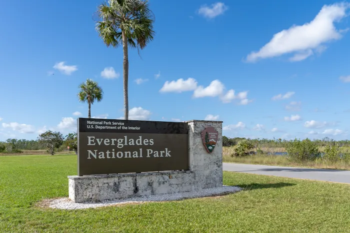 Everglades National Park Sign