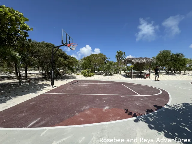 Basketball Court on Half Moon Cay