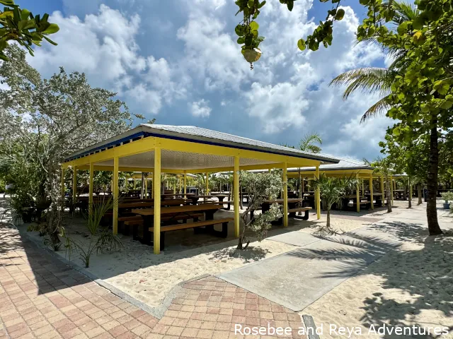 BBQ Pavilion on Half Moon Cay