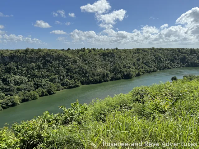 View of the Chavon River in La Romana