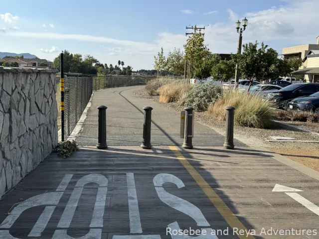 Old Town Creek Walk Entrance