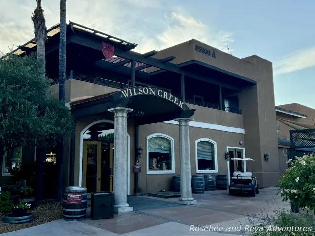 Wilson Creek Winery in Temecula, a popular winery to visit in Temecula