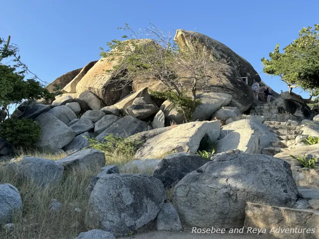 Casibari Rock Formation in Aruba