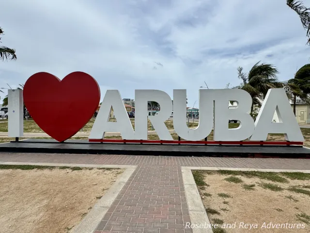 I Love Aruba Letters