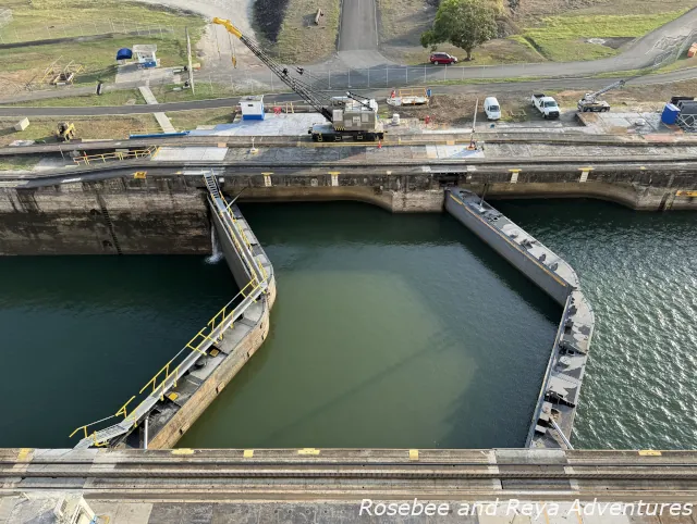 Picture of the Pedro Miguel Locks of the Panama Canal