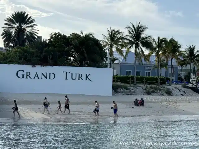 Grand Turk Cruise Center Sign