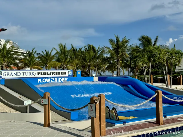 View of the Grand Turk FlowRider