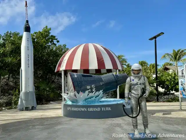 Nasa Splashdown exhibit at Grand Turk