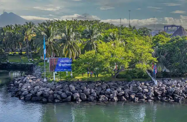 Outside view of Puerto Quetzal Cruise Port