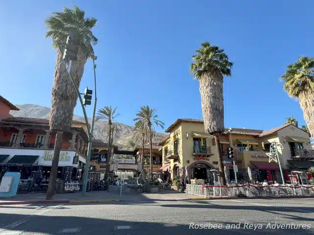 View of downtown Palm Springs