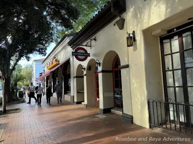 View of restaurants and pubs along State Street