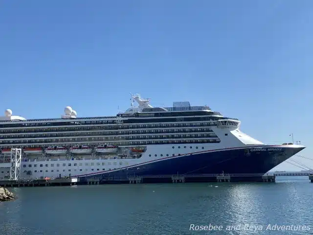 Carnival Miracle at the Port of Long Beach