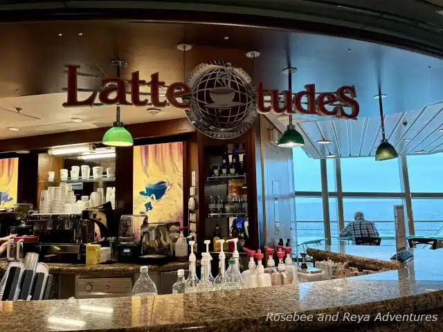 Cafe Latte-tudes on Royal Caribbean's Radiance of the Seas
