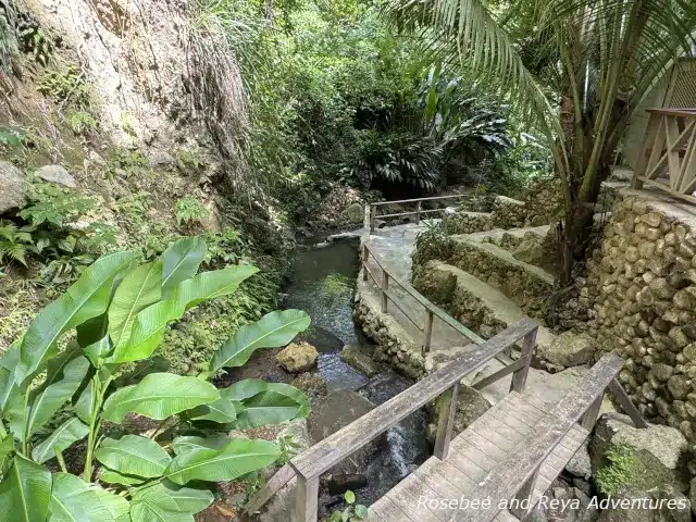 Walkway to Toraille Waterfall