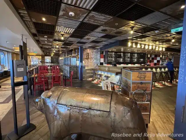 Guys Pig & Anchor Smokehouse & Brewhouse on the Carnival Panorama