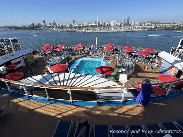 Tides Pool Area on the Carnival Panorama
